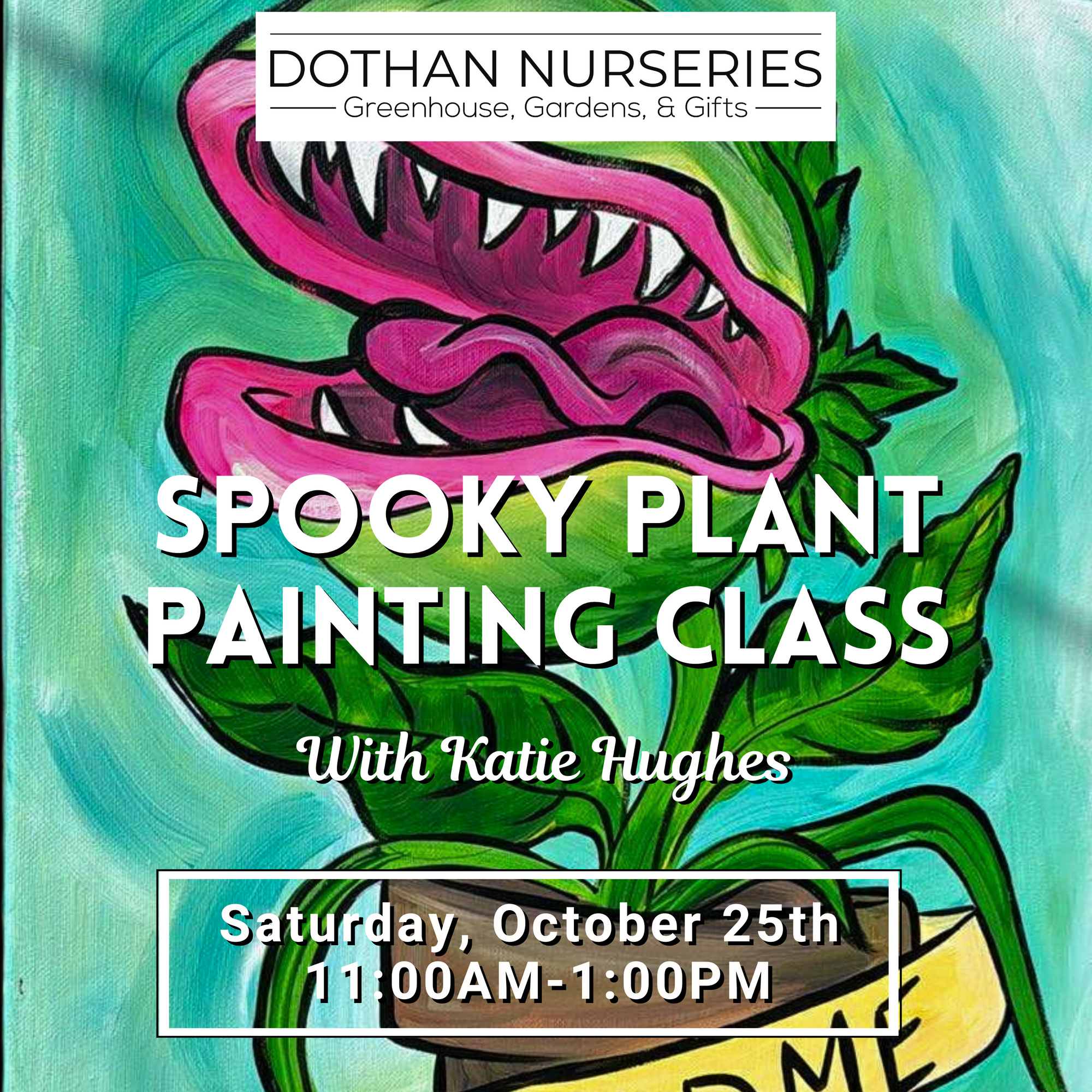 Spooky Painting Class with Katie Hughes